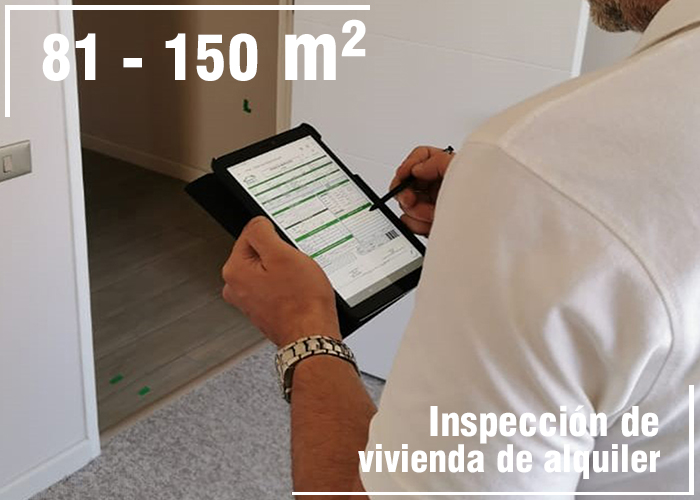 Inspección de vivienda en alquiler de 81 m² a 150 m², Inspección de Viviendas, Inspección de Vivienda