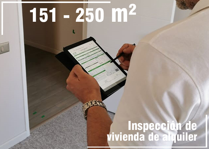 Inspección de vivienda en alquiler de 151 m² a 250 m², Inspección de Viviendas, Inspección de Vivienda