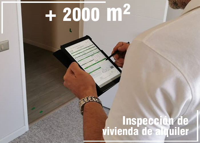 Inspección de vivienda en alquiler de 2000 m² o más, Inspección de Viviendas, Inspección de Vivienda