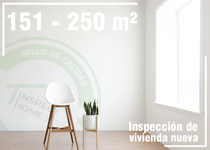 Inspección de Vivienda nueva de 151 a 250 m², Inspección de Viviendas, Inspección de Vivienda